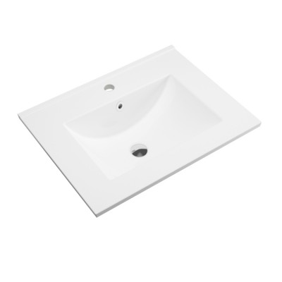 New Design Sanitary Ware Bathroom Ceramic Rectangular Hand Wash Basin