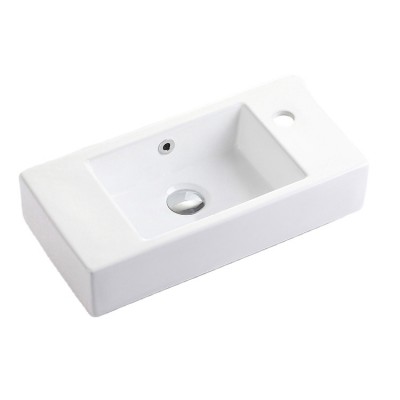 Custom Luxurious Ceramic Bathroom Ceramic Face Art Counter Washing Basin