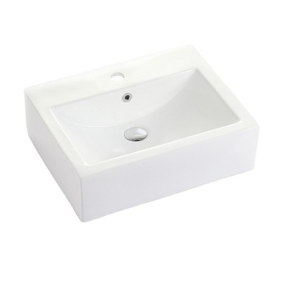 Chinese Half Pedestal Wash Art Basin Portable Hair Basin